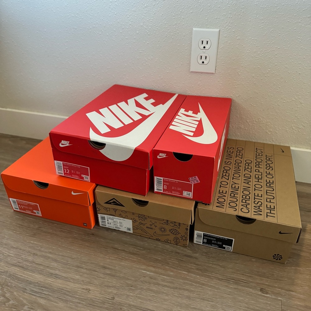 Empty Nike Boxes